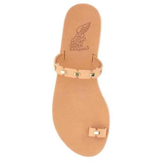 Ancient Phaedra Greek Sandals Phaedra Slip-On Sandals in Natural Size 37 - Picture 2 of 9